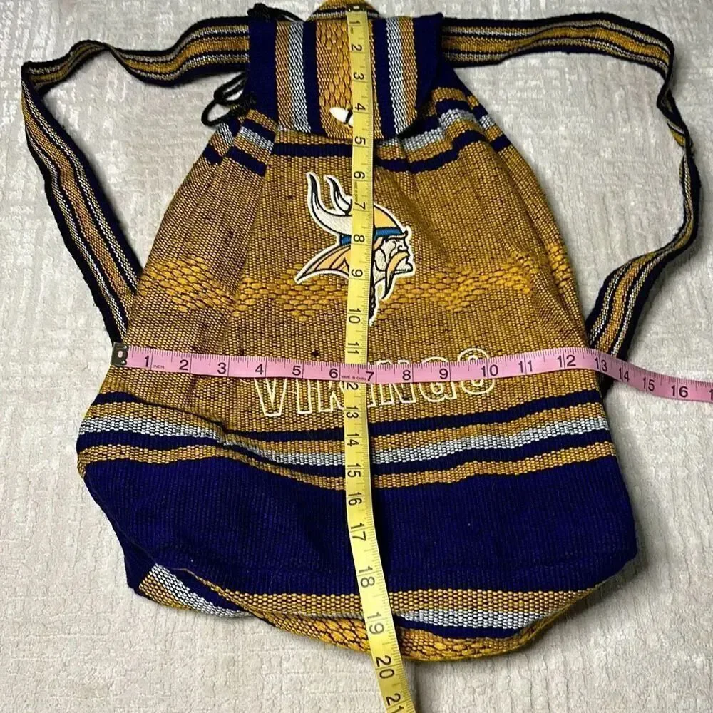 Minnesota Vikings Embroidered Backpack